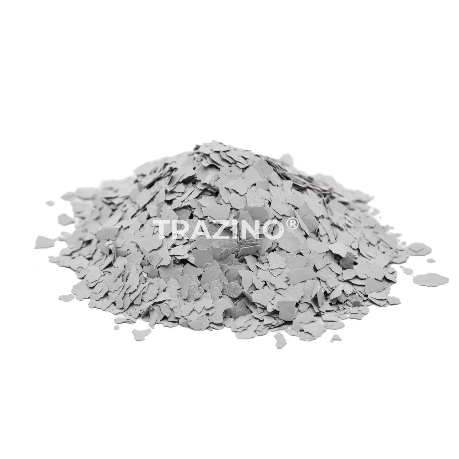 Trazino® Farbchips in Fenstergrau zum Einstreuen für Beschichtungen Trazino® Farbchips in Fenstergrau zum Einstreuen für Beschichtungen